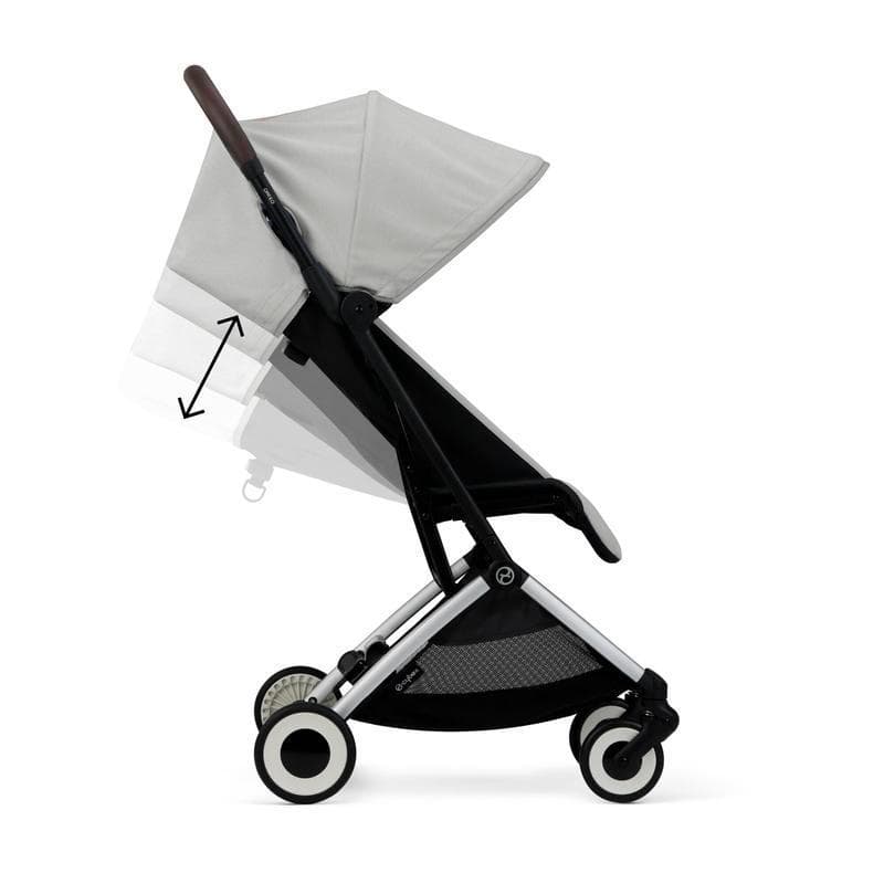 Poussette Orfeo - Lava Grey | Cybex, cybex gold cybex gris 77 x 52 x 102 cm — vue 8 sur 9