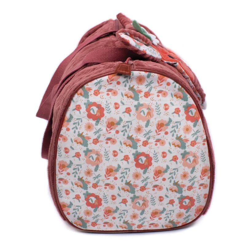 Sac Weekend Melimelos la Biche, melimelos les deglingos terracotta 48x25x25 — vue 3 sur 5