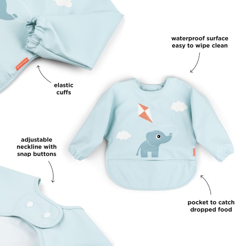 Bavoir Manches avec Poche Playground, done by deer news summer 2024 — vue 4 sur 5