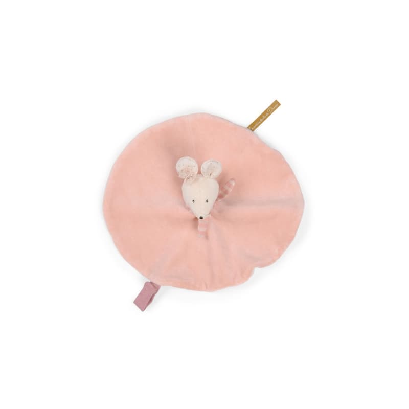 Doudou Souris Rose la Petite Ecole de Danse, la petite école de danse moulin roty rose/crème 0x0x25 p-e-a-h 2024 — vue 3 sur 3