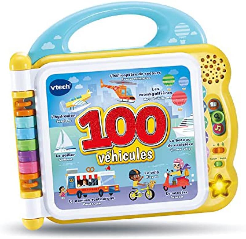 Mon Imagier Bilingue - 100 Vehicules, vtech