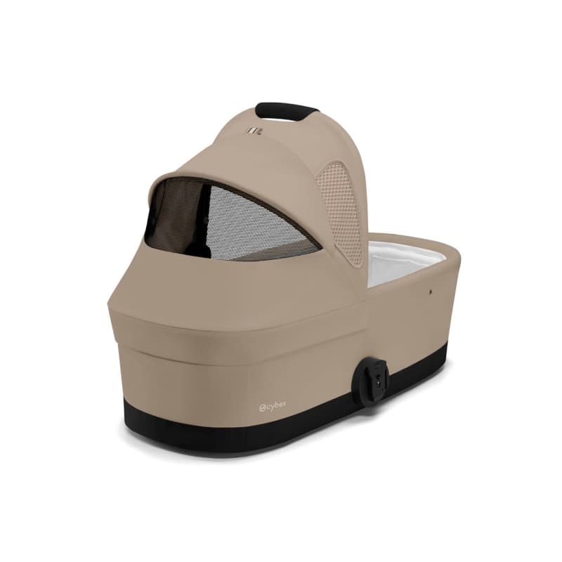 Nacelle Cot S Pu1, almond beige beige cybex gold cybex 2024 — vue 3 sur 5