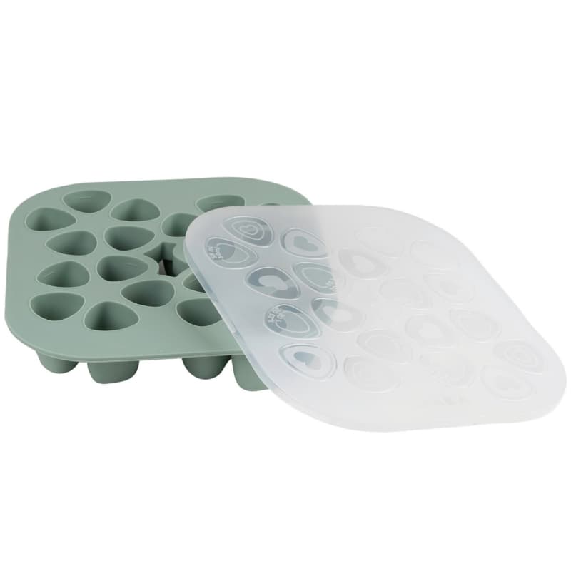 Mini Multiportions Silicone X20, vert sauge 35ml beaba 26/05 — vue 1 sur 7