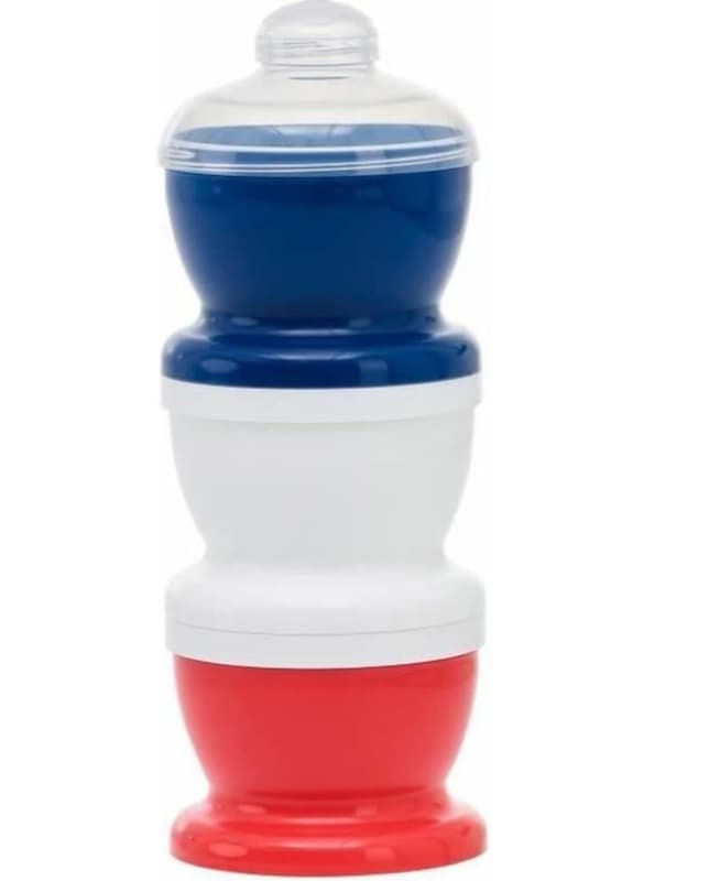 Boite de Transport de Lait Tricolore, multicolore 07-2021- — vue 1 sur 2