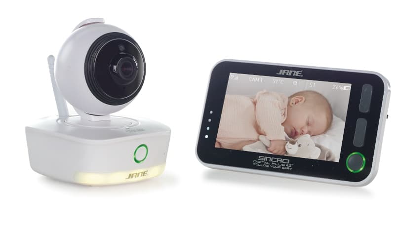 Camera de Surveillance Orientable Sincro Baby Guard, jane color ênico