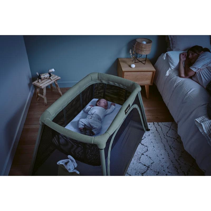 Lit Parapluie Moov&comfy, 3 en 1:berceau/lit/aire de jeux babymoov — vue 12 sur 12
