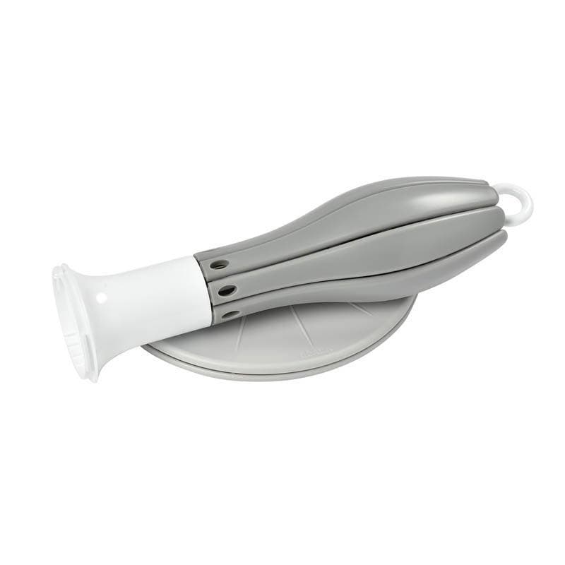 Egoutte Biberon Pliable Flower Grey, repas per — vue 4 sur 4