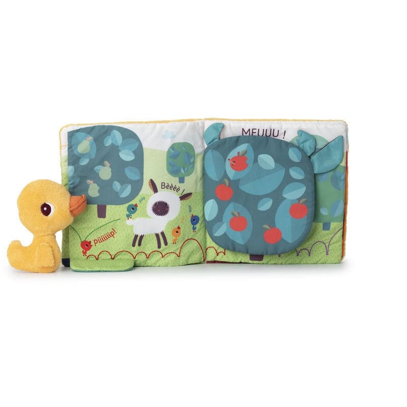 Gaspard a la Ferme Livre d'Activites, jaune 18m gaspard lilliputiens collection 2024 a/h — vue 3 sur 4