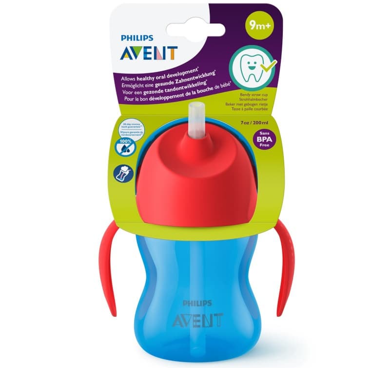 Scf796/01 Tasse a Paille 200ml Boy, philips avent 8,1 x 11,1 x 13,8 — vue 3 sur 3