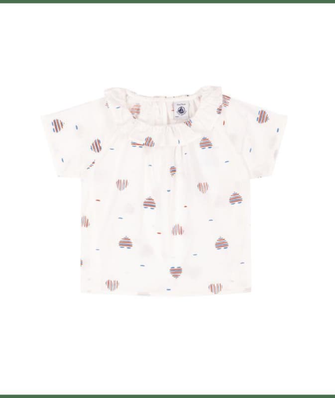 Blouse Mc, avalanche/multico 18m pe2025 selectif early season petit bateau p-25 e-25