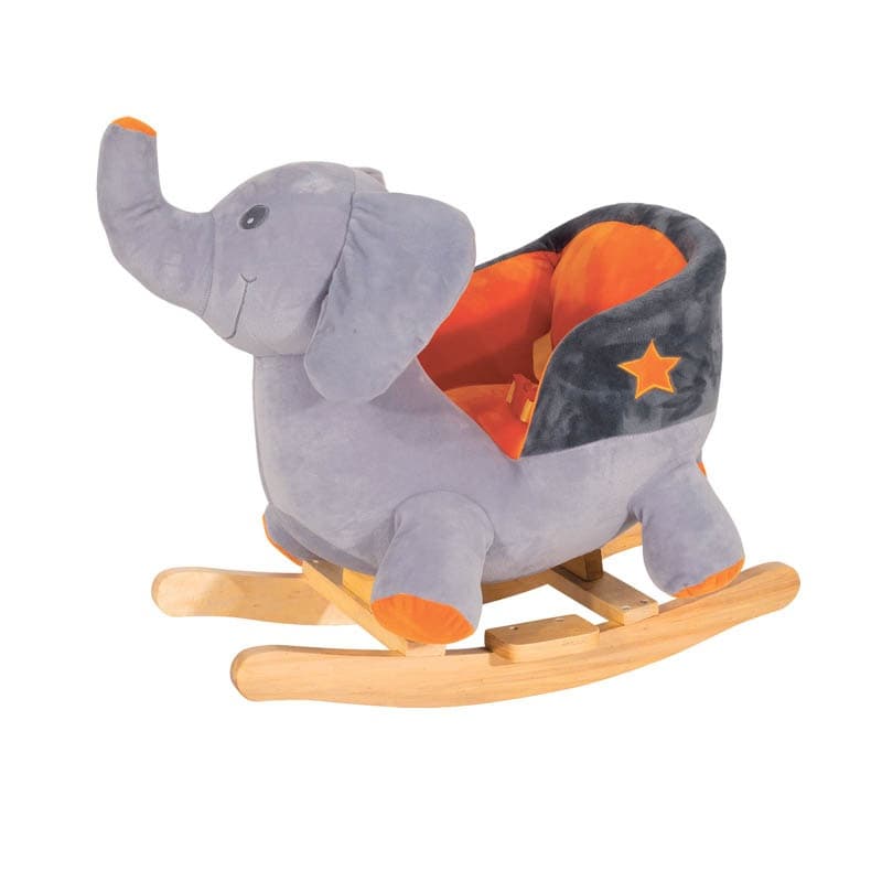 Elephant a Bascule, gris/orange tu 2019