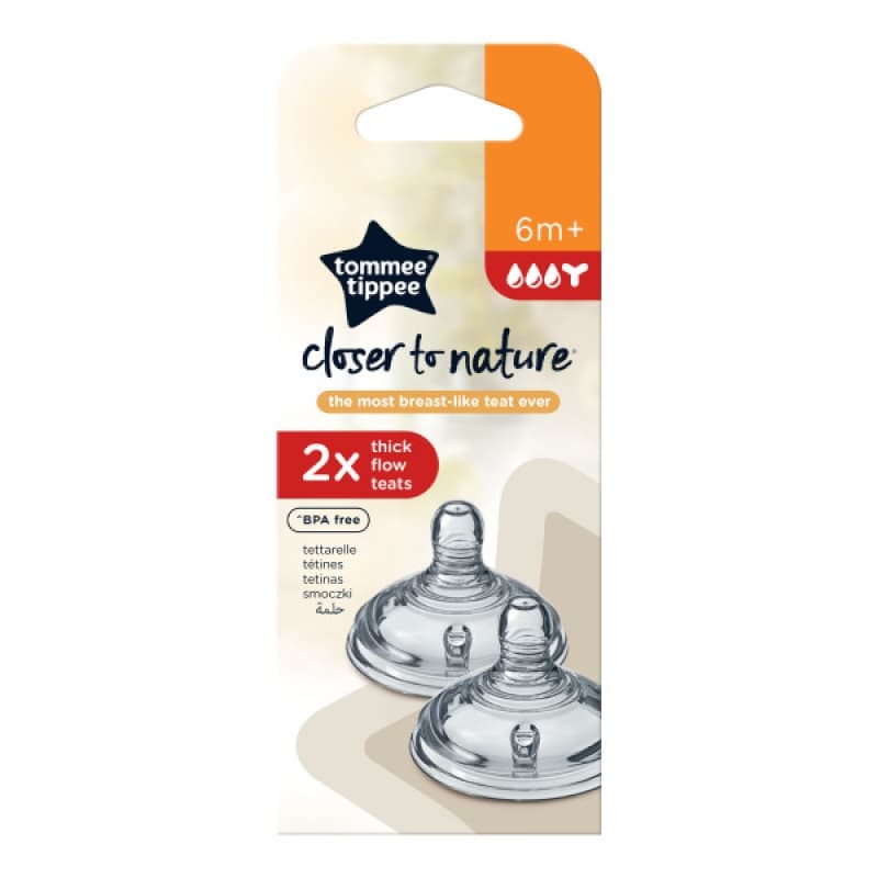 Tetine Ctn Preparation Epaisse X2, tommee tippee — vue 3 sur 3