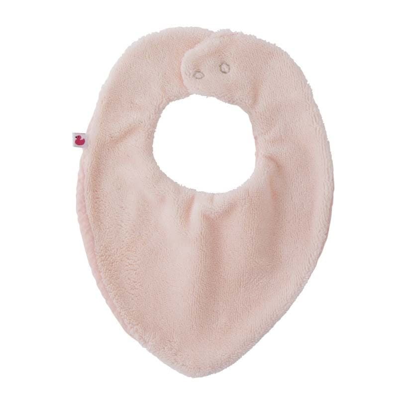 Bavoir-bandana Bambou/ Gaze, mix&match rose blush per