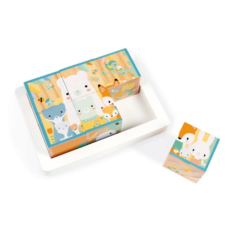 6 Cubes Pure, janod 2022 — vue 1 sur 5