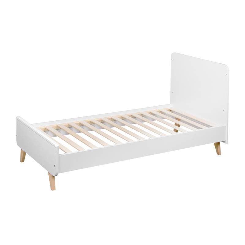 Lit Transformable 60x120 en 90x200 Loft Blanc, loft quax blanc 124x66x107h — vue 2 sur 2
