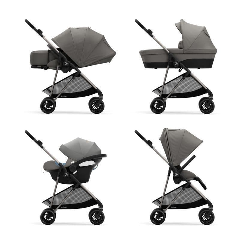Melio 2 Tpe Soho Grey | Mid Grey, cybex gold columbus trading partners soho grey p-e a-h — vue 4 sur 5