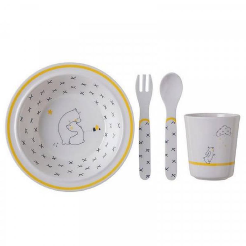 Set Repas Timeless, ecru permanent