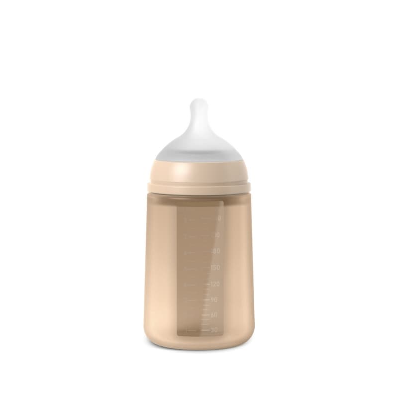 Biberon Silicone, beige colour essence suavinex 25/04 — vue 2 sur 6