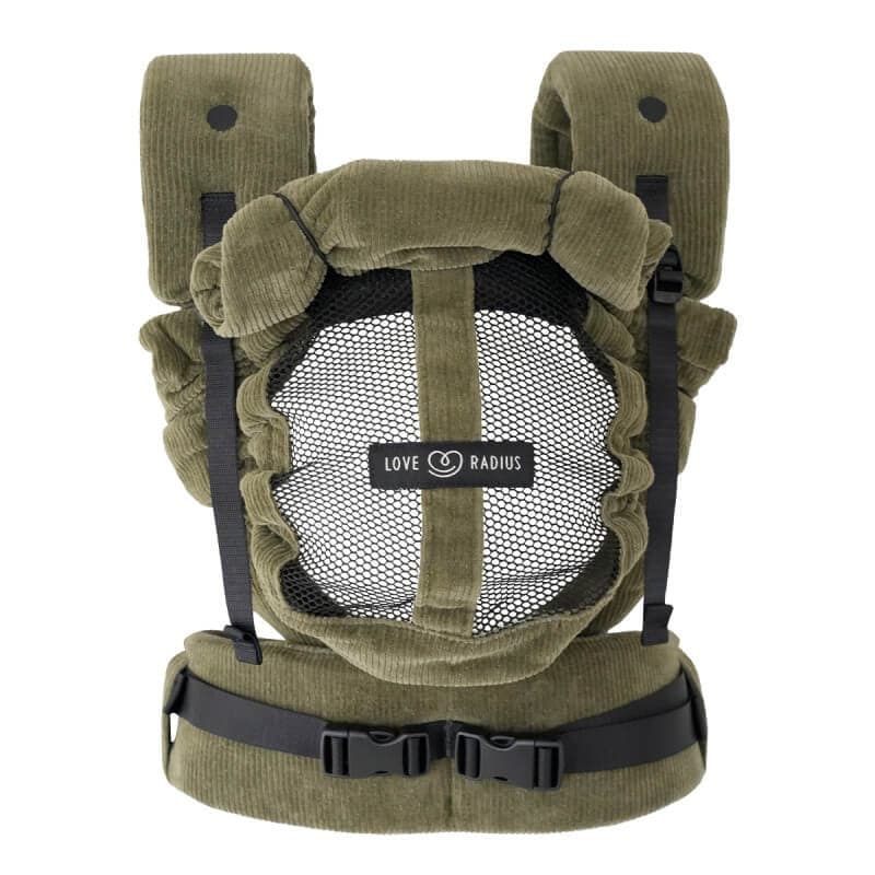 Porte-bebe Physiocarrier 2, velvet green 0-36m love radius 25/09 — vue 1 sur 2