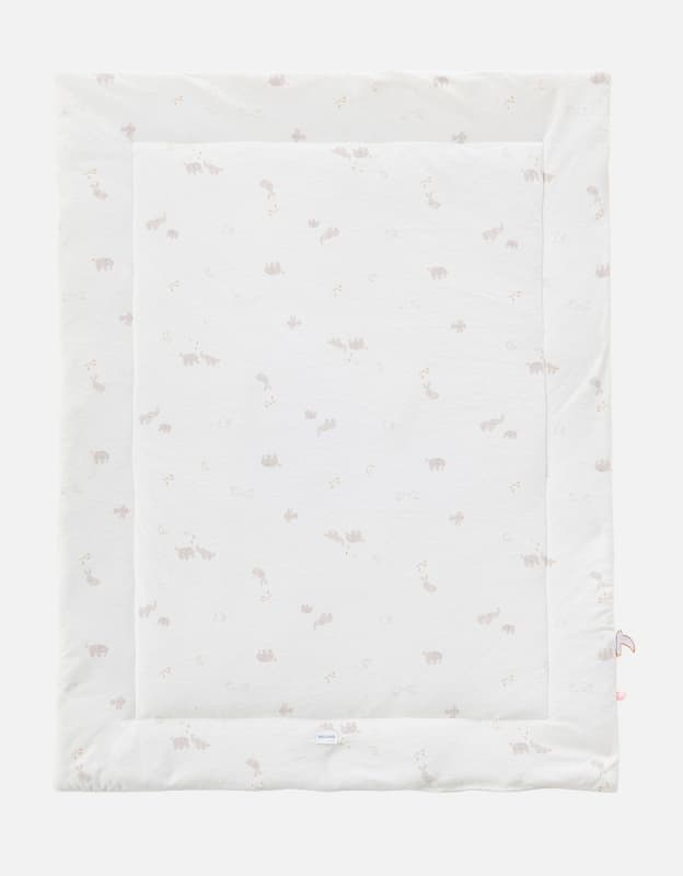 B&m Couverture 75x100cm, Veloudoux - Bali And Snow, ecru 75x100 cm bali, moka & snow noukies permanent — vue 2 sur 3