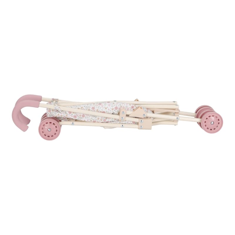 Poussette pour Poupee en Metal, rose little dutch — vue 8 sur 22