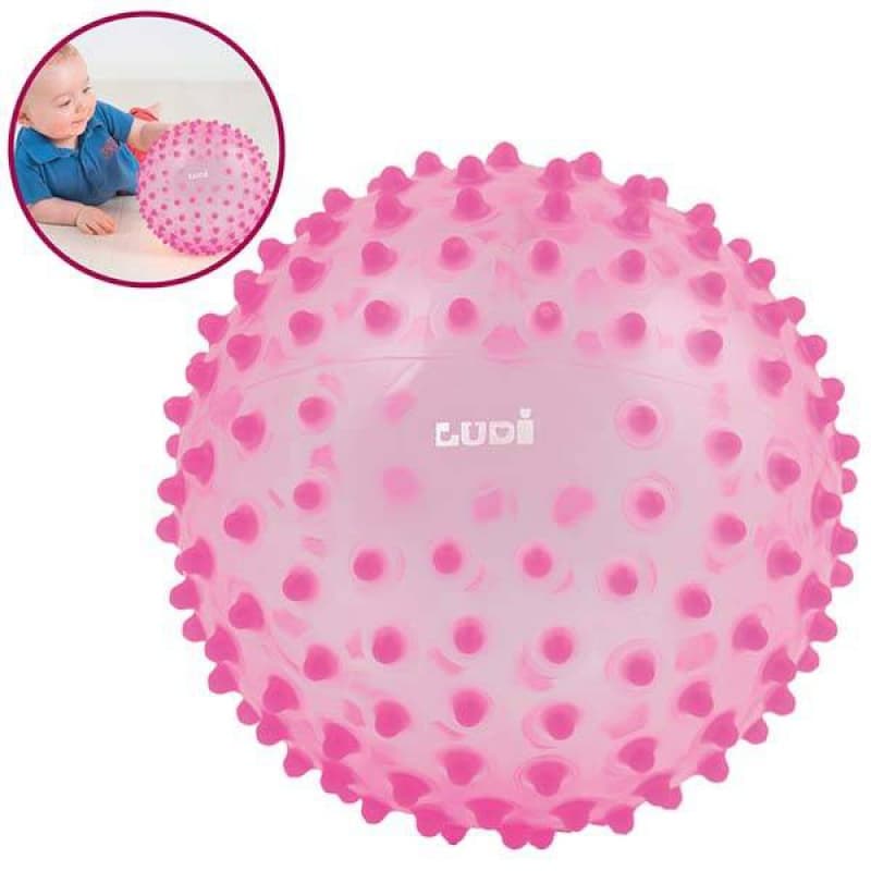 Balle Sensorielle Rose, na ludi rose per — vue 2 sur 2
