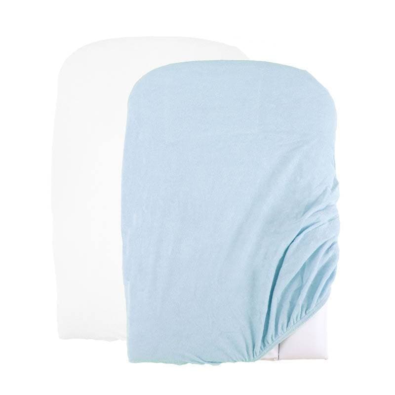 Lot de 2 Housses de Matelas a Langer Blanc Ciel, bébé9 creation blanc/ciel 05 bébé9 creation blanc/ciel 050x075 2019