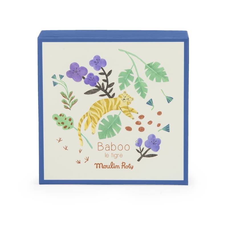 Doudou Tigre Baboo, creme la foret mawa moulin roty 26/01 — vue 4 sur 6