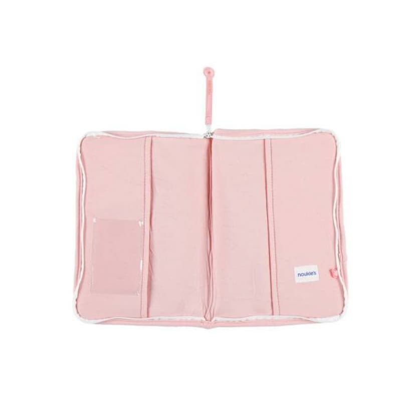 Protege Carnet de Sante Rose Moris Sacha, rose clair permanent — vue 4 sur 4