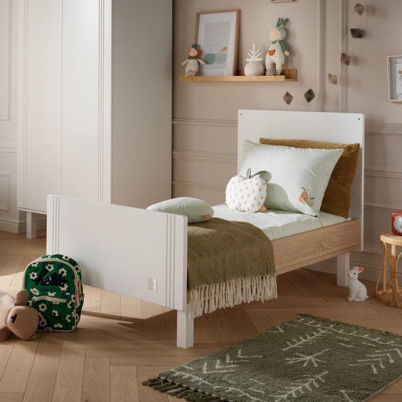 Little Big Bed 140x70 Eleonore Blanc, eleonore blanche meuble — vue 3 sur 3