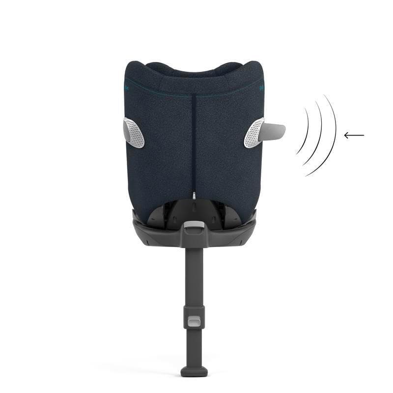 Sirona T I-size Tissu Plus - Nautical Blue | Cybex, cybex platinum cybex bleu 71x43x67 cm — vue 6 sur 6