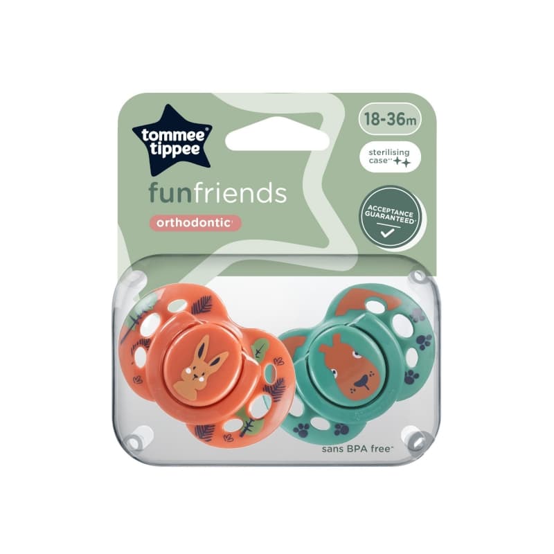 Sucette Ctn Fun 18m+ Garcon X2, tommee tippee 18m+ — vue 4 sur 4