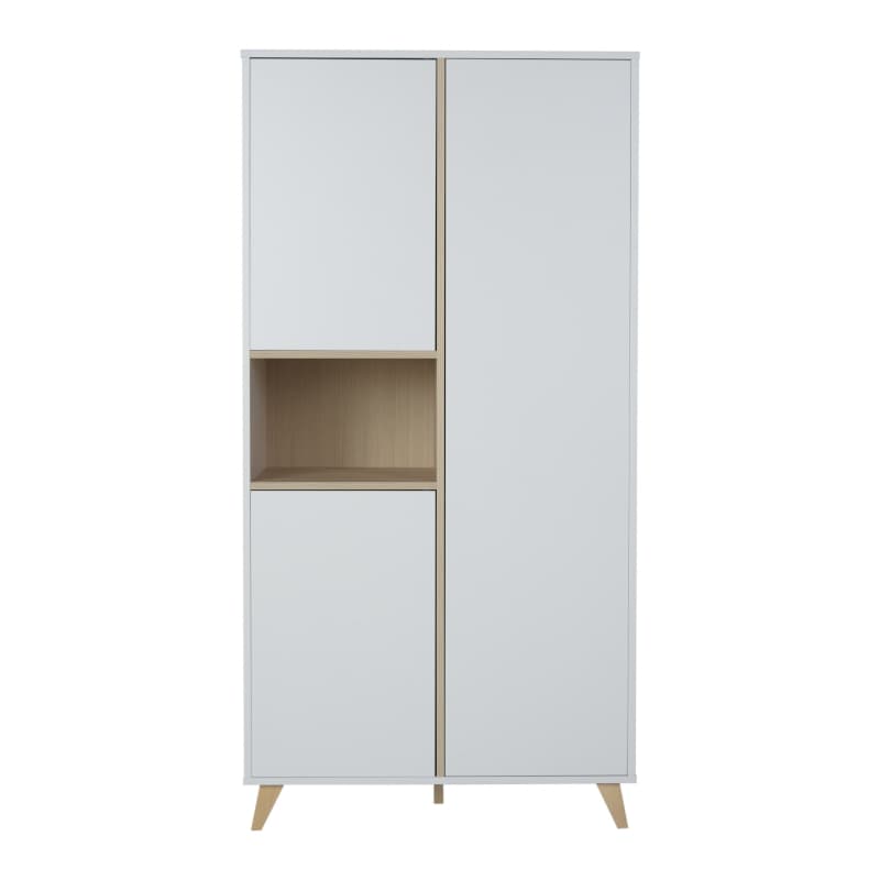 Armoire 3 Portes Loft Blanc — vue 1 sur 3