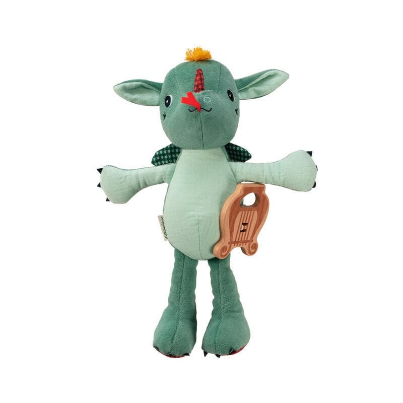Joe Peluche Musicale Eco, joe lilliputiens vert a-22