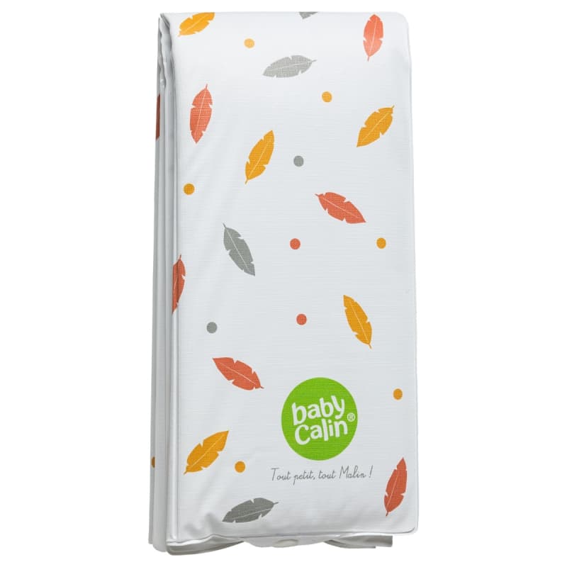 Matelas a Langer Nomade/ Pliant, plumes roses babycalin multicolore 40x58cm 2022 — vue 2 sur 2