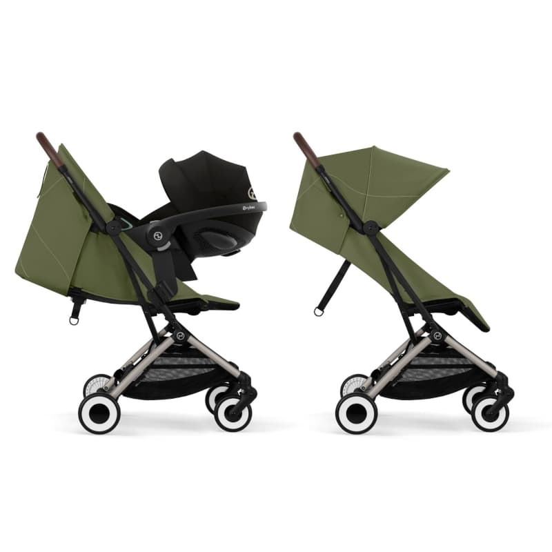 Poussette Orfeo Tpe, moss green gold stoller cybex 25/02 — vue 5 sur 5