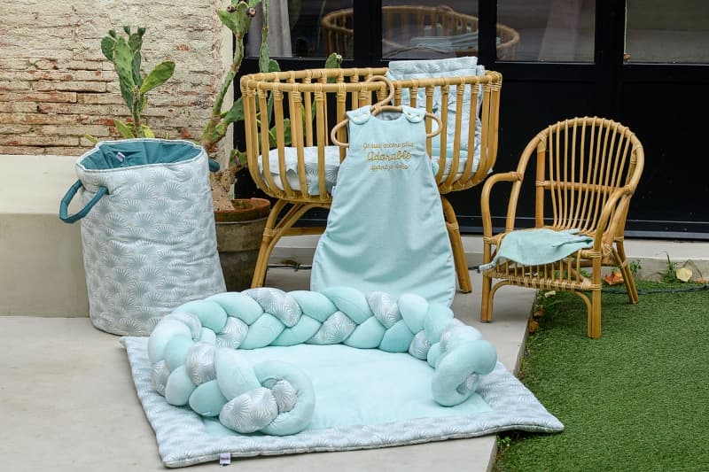 Tresse Decorative -palm Springs, bb&co palmiers/celadon per — vue 1 sur 2