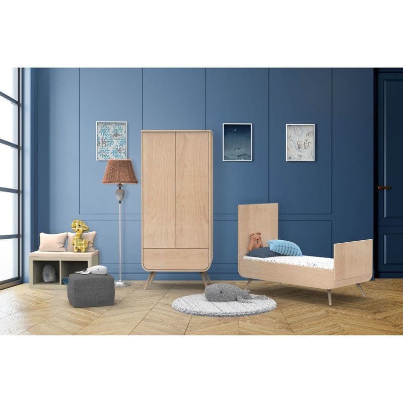Little Big Bed Bois Pied Bois Bambin, bambin sauthon original 143 x 105 x 75 — vue 3 sur 5