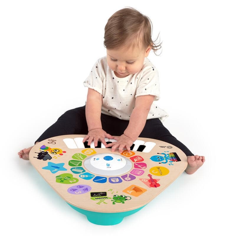 Table Musicale Magic Touch, eveil musical hape bois et multi 67,6 x 19,8 x 5,8 e-2023 — vue 5 sur 5