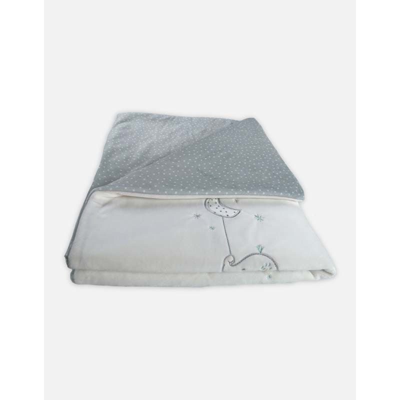 A&m Couverture 75x100cm - Veloudoux, amtoys blanc — vue 3 sur 4