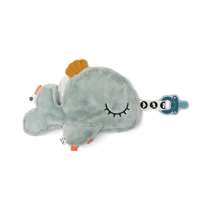 Doudou Attache-sucette Wally, wally bleu news feb 2021 — vue 3 sur 3