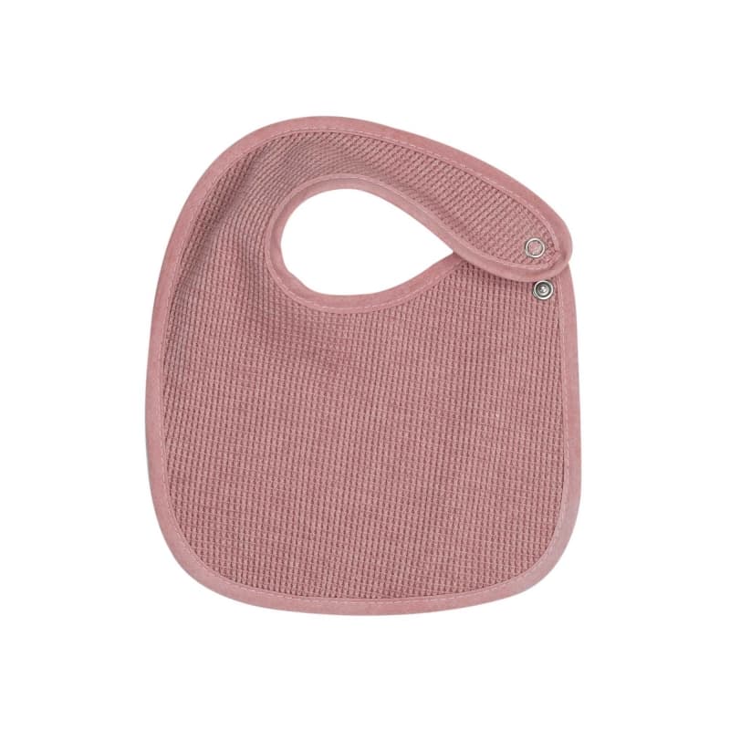 Bavoirs Naissance X6 -nid d'Abeille, beige/ rose 0-4m trois kilos sept p-24 — vue 2 sur 5
