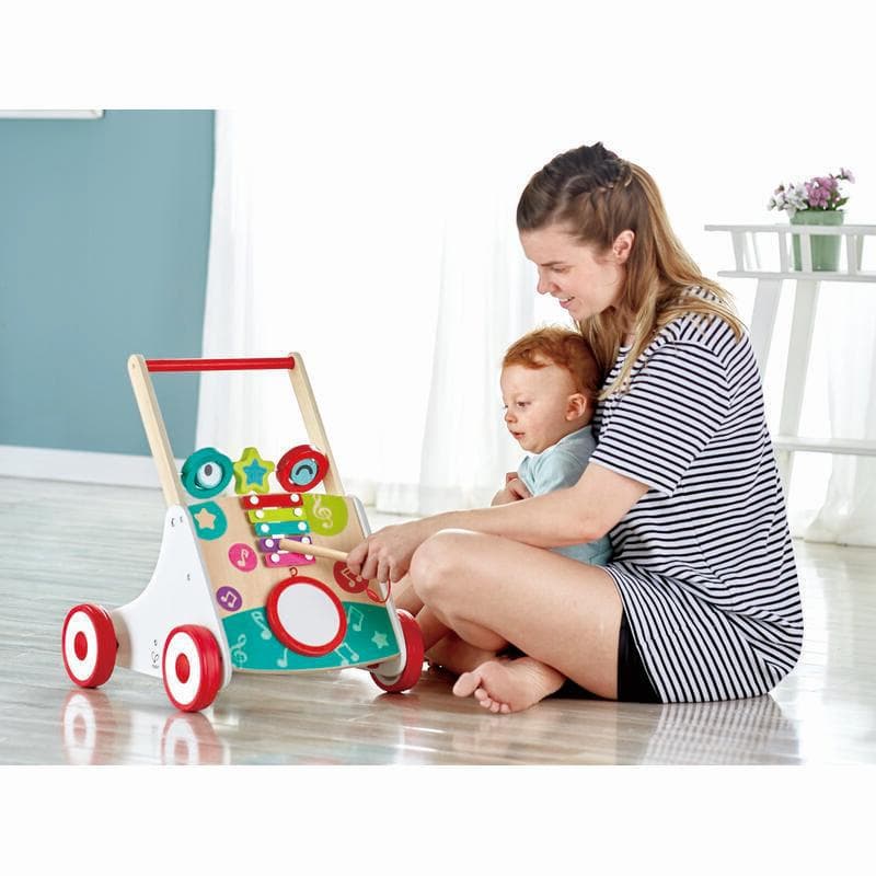 Trotteur Musical, trotteur hape bois et multi 40,5 x 41,5 x 50 e-2023 — vue 4 sur 4