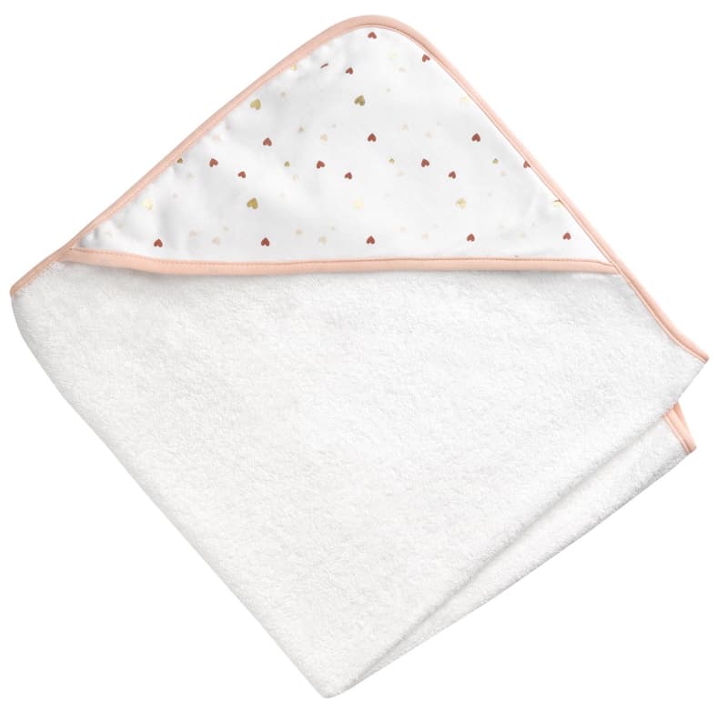 Cape de Bain Gaia Rose, gaia bebe9 creation rose 70x70cm h-21
