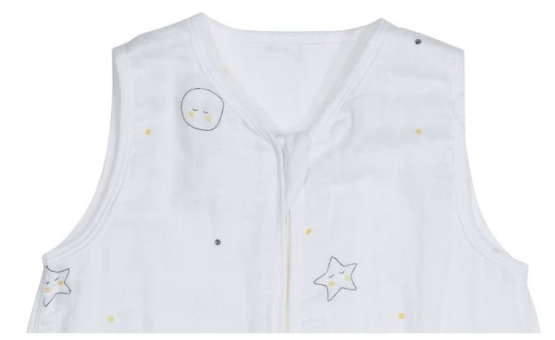 Gigoteuse Lange Coton Bio 100cm, babyfan sauthon babydeco 53 x 100 ete — vue 2 sur 3