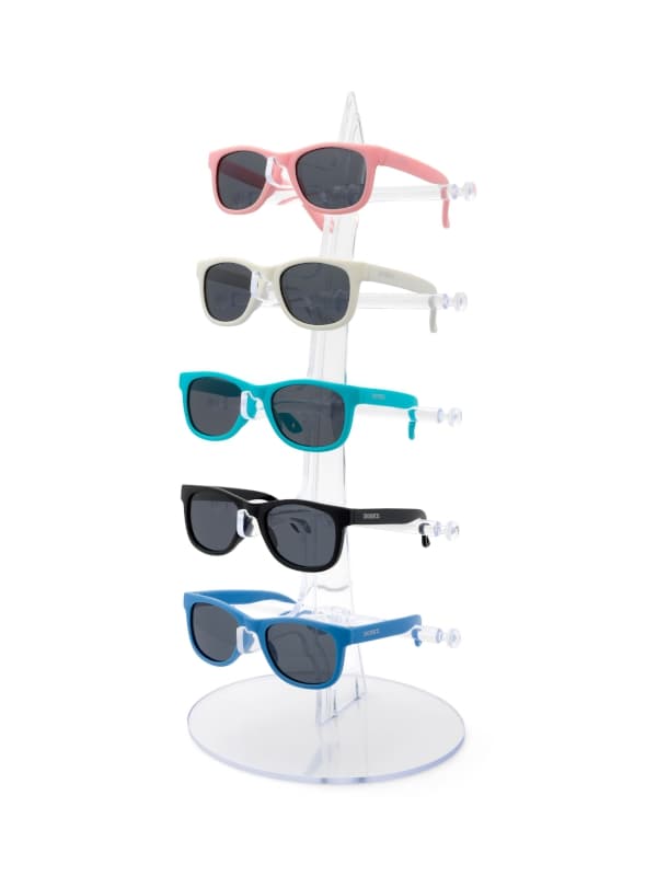 Lunettes Soleil Bebe Santorini, rose 6-36m dooky 05-24 — vue 3 sur 4