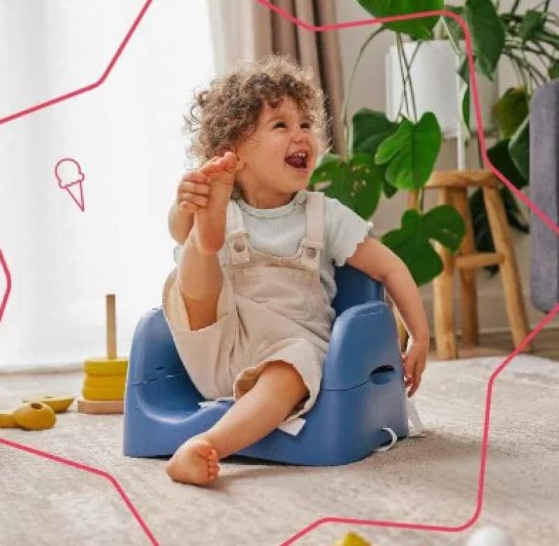 Rehausseur Evolutif Bleu Chat, badabulle — vue 3 sur 3