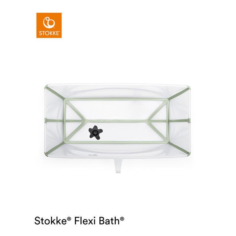 Flexibath X-large, transparent green stokke 24/09 — vue 2 sur 3