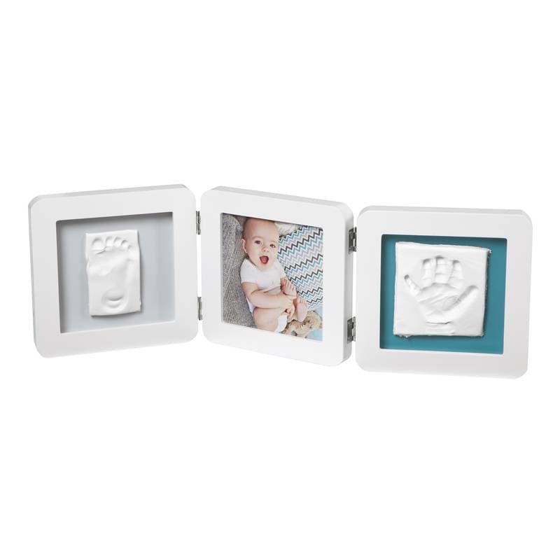 Cadre My Baby Touch Double Blanc Baby Art, baby art blanc 18x9.3x18.5 baby art blanc 18x9.3x18.5 — vue 1 sur 4