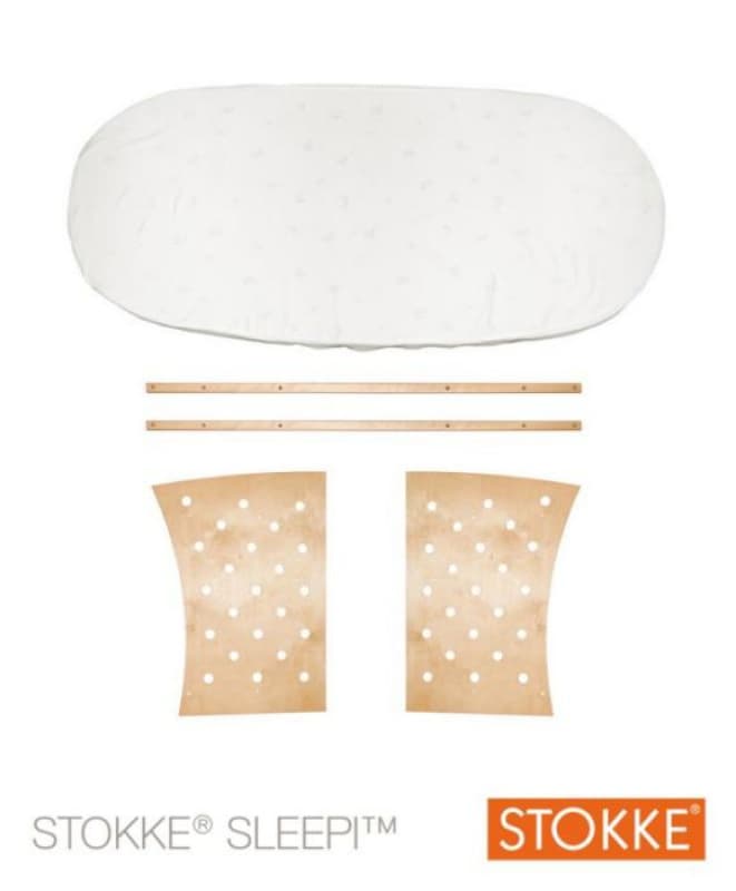 Sleepi Jr Ext Natural, stokke natural